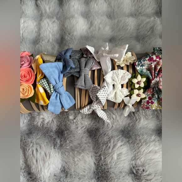 Baby Bow Hairbands 31 pcs - Picture 4 of 7